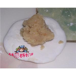 豆沙水晶饼