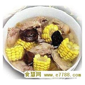 粟米煲排骨汤