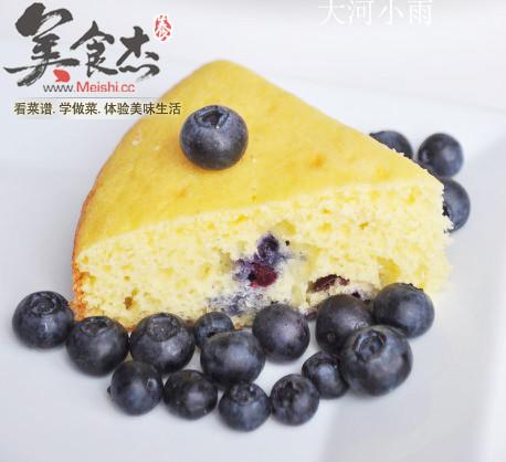 蓝莓玉米面蛋糕