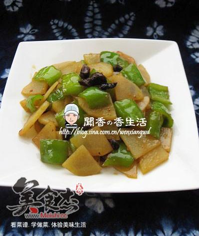 豆豉青椒土豆片