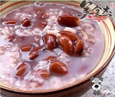 百合薏米腰豆粥