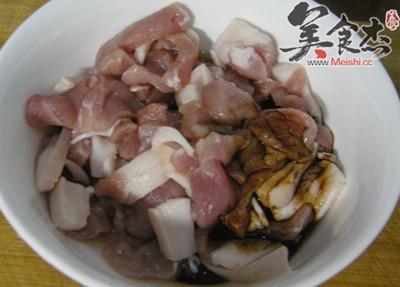 蘑菇炒肉片