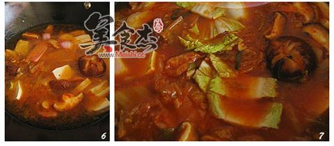 韩式泡菜什锦汤