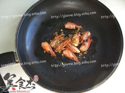虾味青菜炒饭  
