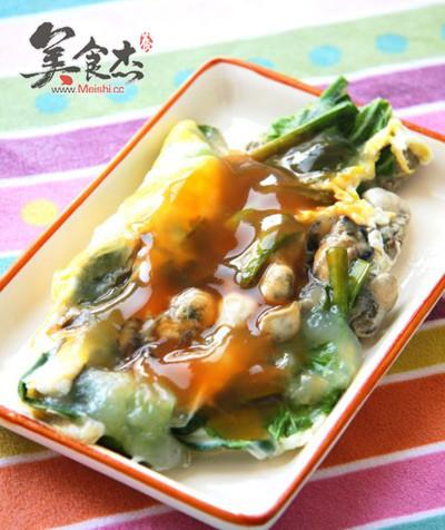 台南传统小吃—蚵仔煎