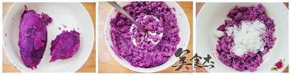 奶油紫薯泥