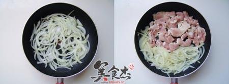 日式土豆沙拉+姜烧猪肉
