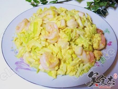 韭黄虾炒蛋