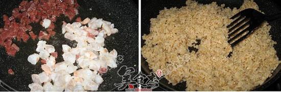杂锦炒糙米饭