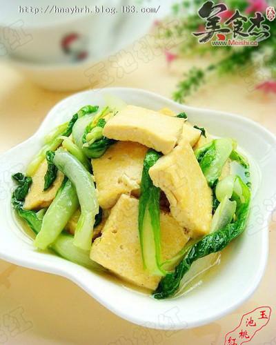 小白菜炒豆腐