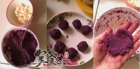 紫薯奶酪球