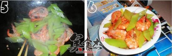 鲜虾莴笋片