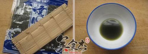 绿茶水果寿司