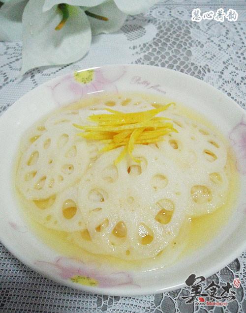 柠檬蜂蜜渍莲藕片