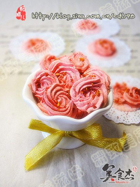 蛋白玫瑰小甜饼