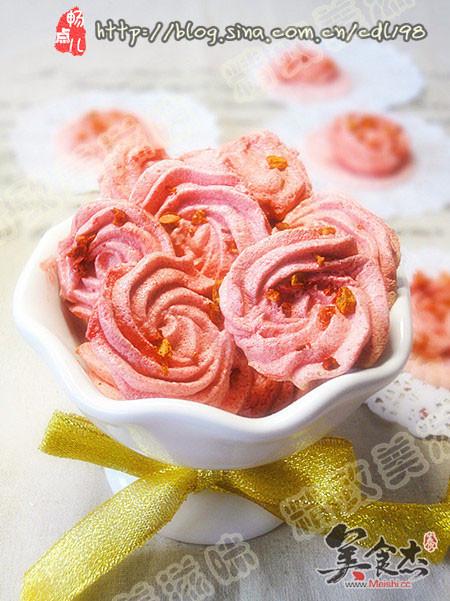 蛋白玫瑰小甜饼