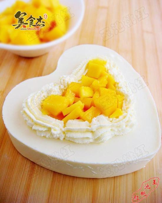 酸奶芒果慕斯蛋糕  
