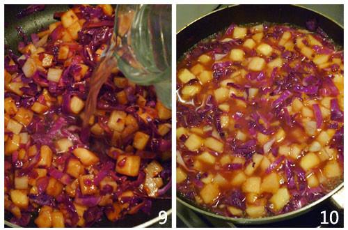 紫甘蓝苹果汤