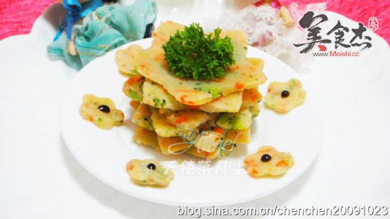 鳕鱼蔬菜饼