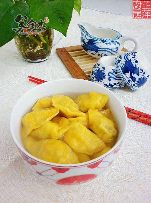 南瓜鸡肉香菇小水饺