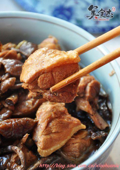 榛蘑炖鸭肉