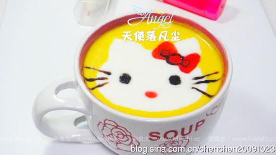 猫牛奶金瓜汤