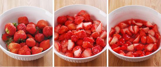 草莓冻芝士