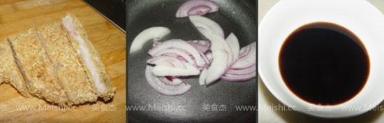 日式猪排盖饭