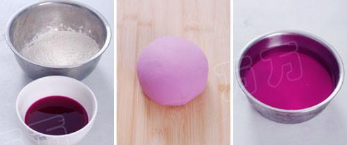 紫苋菜汁凉皮