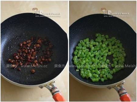 五柳菜肉末四季豆