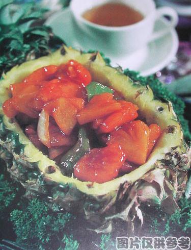 菠萝鳕鱼球