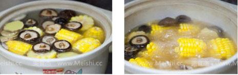 香菇玉米肋排汤