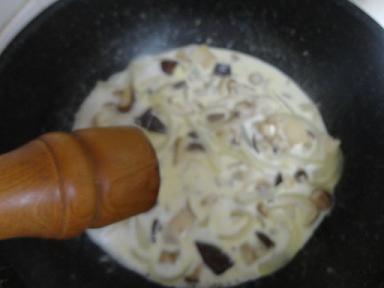 香菇牛奶汤