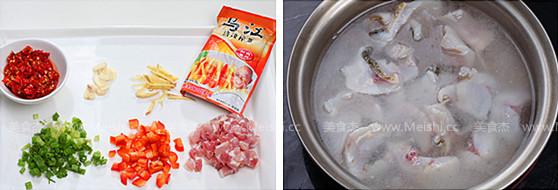 榨菜肉丁剁椒鱼