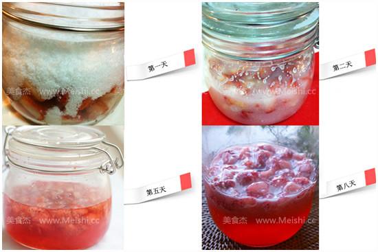 自制草莓酵素汁
