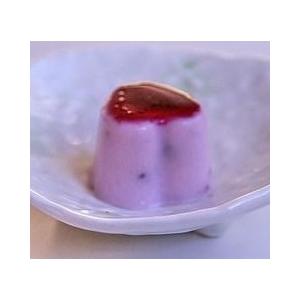微波蓝莓酸奶布丁