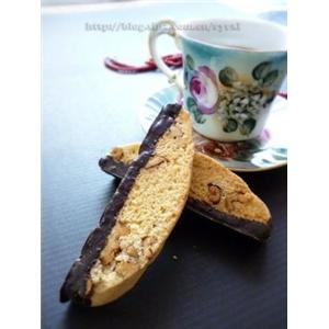 核桃巧克力Biscotti （意大利咖啡脆饼）