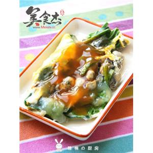 台南传统小吃—蚵仔煎