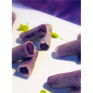 紫薯萝卜卷