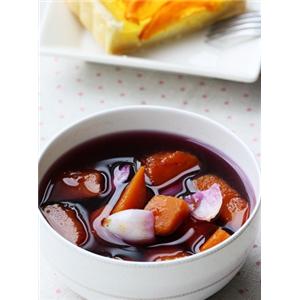 南瓜紫薯甜汤