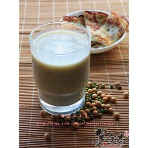 绿豆米豆浆
