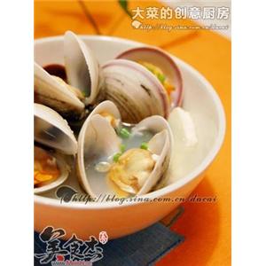白蛤豆腐汤
