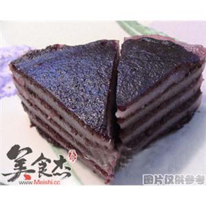 紫米九层糕