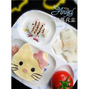肉泥豆腐KT猫套餐