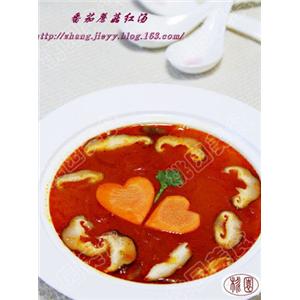 番茄蘑菇红汤
