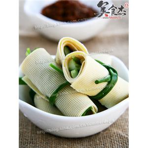 东北干豆腐青菜卷