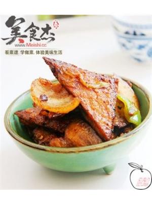 豆干炒五花肉